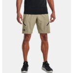 Under Armour Men's Unstoppable Cargo Shorts - شورت أندر آرمر انستوببال كارجو للرجال لون بيج
