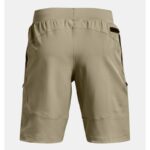 ⁦Under Armour Men's Unstoppable Cargo Shorts - شورت أندر آرمر انستوببال كارجو للرجال لون بيج⁩ - الصورة ⁦6⁩