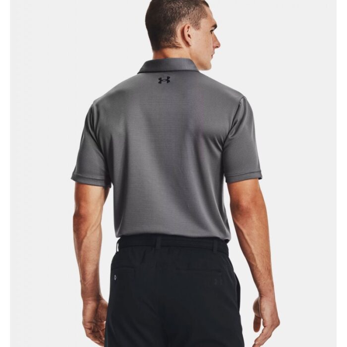 ⁦Under Armour Men's Tech Polo T-Shirt - تيشيرت أندر آرمر تك بولو للرجال لون فيراني⁩ - الصورة ⁦2⁩
