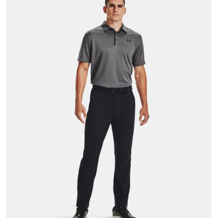 ⁦Under Armour Men's Tech Polo T-Shirt - تيشيرت أندر آرمر تك بولو للرجال لون فيراني⁩ - الصورة ⁦3⁩
