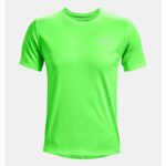 ⁦Under Armour Men's Speed Stride 2.0 T-Shirt - تيشيرت أندر آرمر سبيد سترايد 2.0 للرجال لون أخضر فسفوري⁩ - الصورة ⁦5⁩