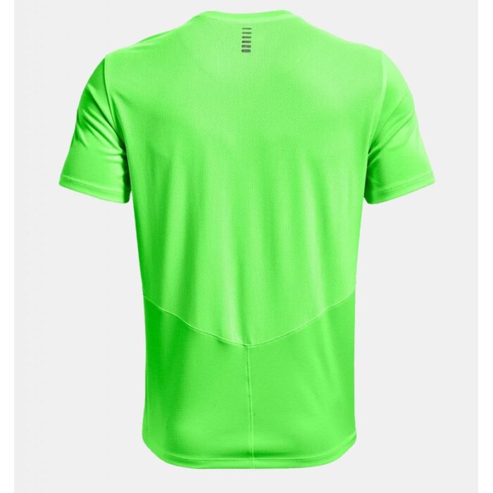 ⁦Under Armour Men's Speed Stride 2.0 T-Shirt - تيشيرت أندر آرمر سبيد سترايد 2.0 للرجال لون أخضر فسفوري⁩ - الصورة ⁦6⁩