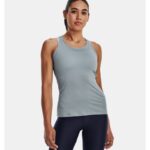Under Armour Women's HeatGear Armour Racer Tank - تيشيرت تانك أندر آرمر هيت جير ارمر ريسر للنساء لون أزرق