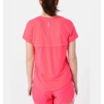 ⁦Under Armour Women's Streaker Run Short Sleeve T-Shirts- تيشيرت أندر آرمر ستريكر رَن بأكمام قصيرة للنساء لون زهري⁩ - الصورة ⁦8⁩