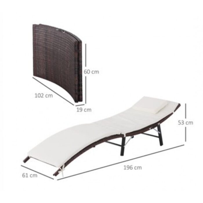 ⁦كرسي إسترخاء للحدائق⁩ - الصورة ⁦2⁩