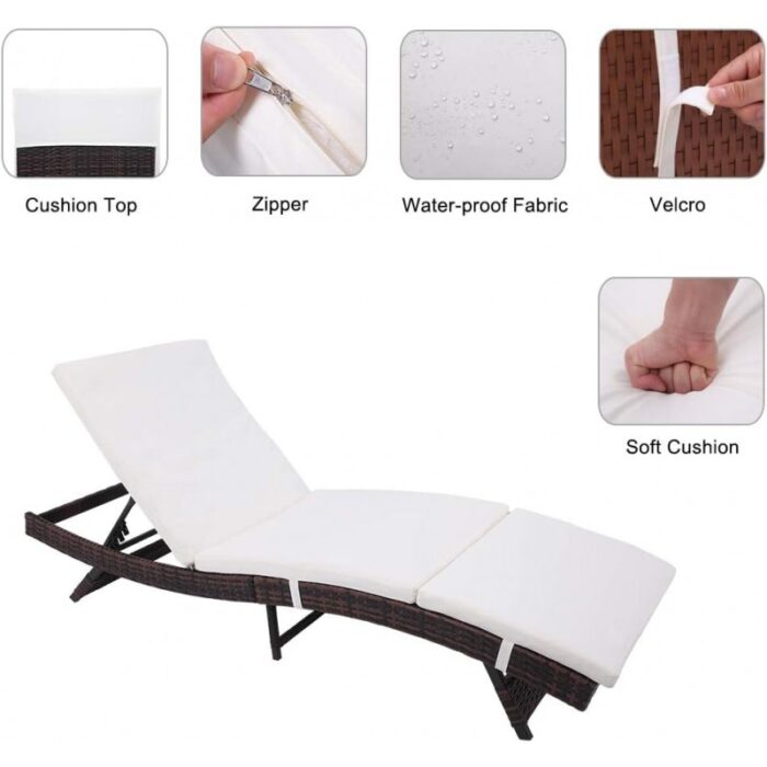 ⁦كرسي إسترخاء للحدائق⁩ - الصورة ⁦5⁩