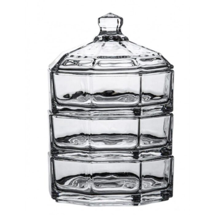 ⁦مضيفة زجاج ثلاث طبقات⁩ - الصورة ⁦3⁩