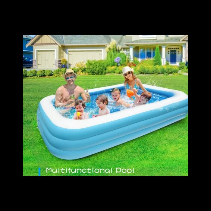 10323637_67db7d4c935e2 بركة سباحة وزن 4 كيلو قياس 2.5*1.6 متر ارتفاع 50 سم - الصورة 1