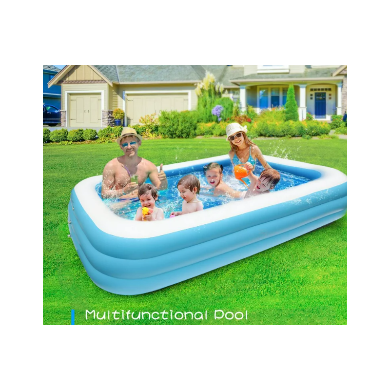 ⁦بركة سباحة وزن 4 كيلو قياس 2.5*1.6 متر ارتفاع 50 سم⁩ - الصورة ⁦1⁩