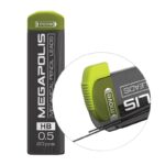 ⁦MEGAPOLIS Concept for mechanical pencils 0,5 mm, HB (20 pcs.) بريات⁩ - الصورة ⁦3⁩