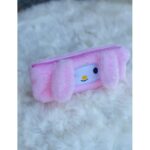 ⁦مقلمة اطفال فرو لون زهري⁩ - الصورة ⁦2⁩