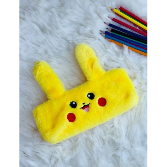 10323722_67db7d99cdc4d مقلمة اطفال فرو لون اصفر - الصورة 1