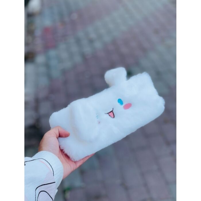 10323723_67db7d9bc0cb4 مقلمة اطفال فرو لون ابيض - الصورة 1