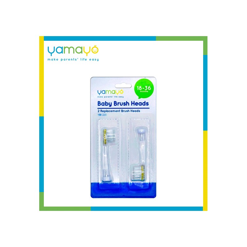 ⁦رؤوس فرشاة أسنان كهربائية أكثر من 18 شهر - يامايو⁩ - الصورة ⁦1⁩