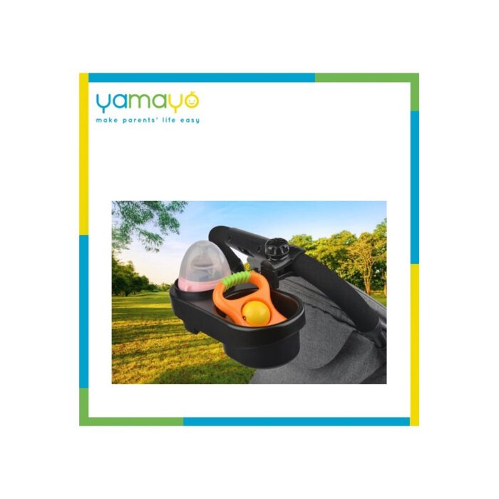 ⁦حامل قنينة+كأس لعربة الأطفال - يامايو⁩ - الصورة ⁦2⁩