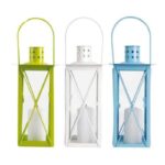 ⁦فانوس معدن ازرق⁩ - الصورة ⁦3⁩