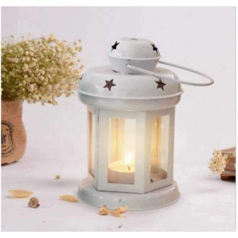 ⁦فانوس معدن بيج⁩ - الصورة ⁦1⁩