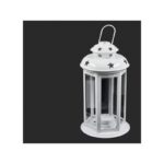 ⁦فانوس معدن كبير احمر⁩ - الصورة ⁦3⁩