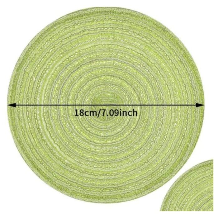 ⁦كوستر قش ملون⁩ - الصورة ⁦2⁩