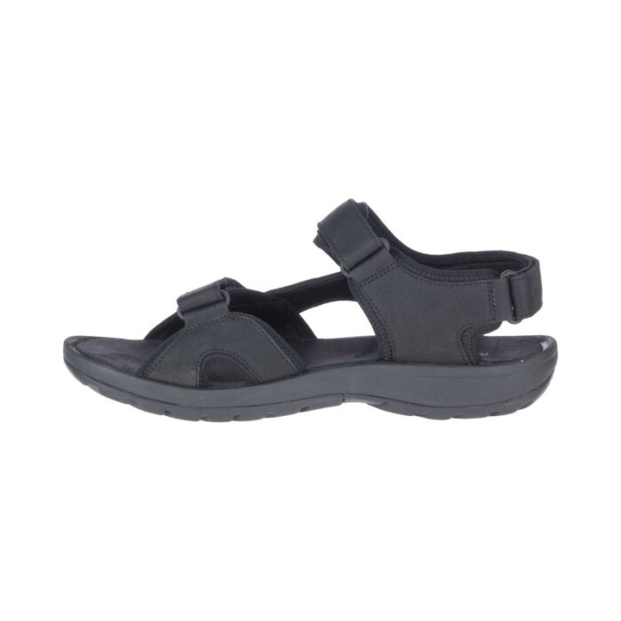 ⁦Merrell Men's Sandspur 2 Convert Sandals - BLACK - حذاء ميريل ساندبر 2 كونفرت للرجال لون أسود⁩ - الصورة ⁦4⁩