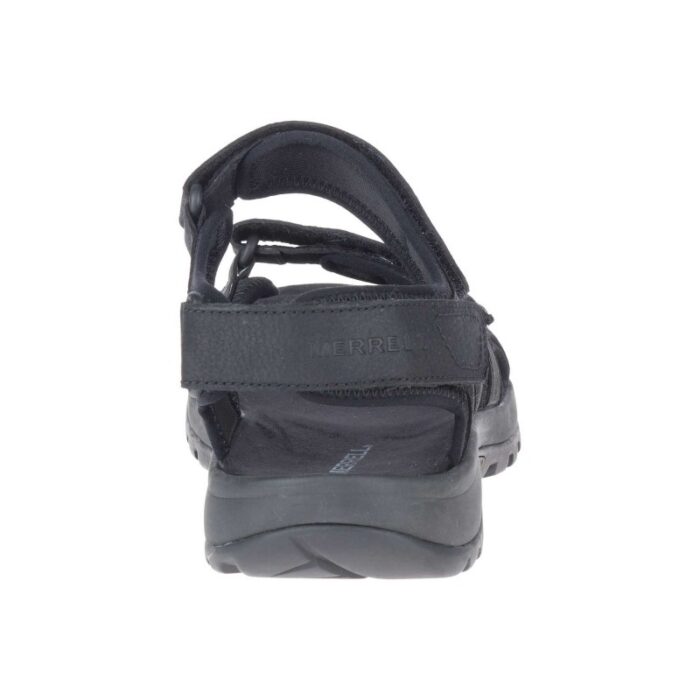 ⁦Merrell Men's Sandspur 2 Convert Sandals - BLACK - حذاء ميريل ساندبر 2 كونفرت للرجال لون أسود⁩ - الصورة ⁦5⁩