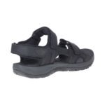 ⁦Merrell Men's Sandspur 2 Convert Sandals - BLACK - حذاء ميريل ساندبر 2 كونفرت للرجال لون أسود⁩ - الصورة ⁦6⁩