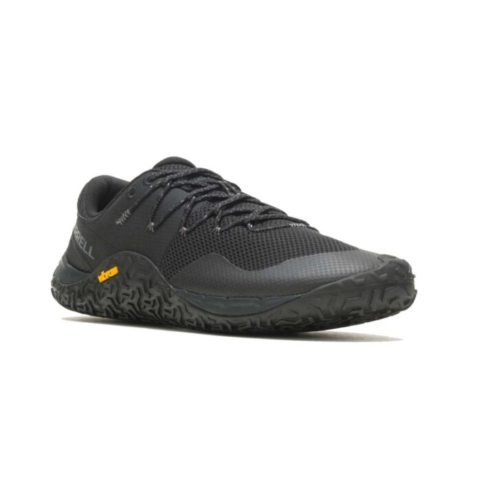 ⁦Merrell Men's Trail Glove 7 Shoes - BLACK - حذاء ميريل مواب ادفنتشر 3 موك للرجال لون أسود⁩ - الصورة ⁦2⁩