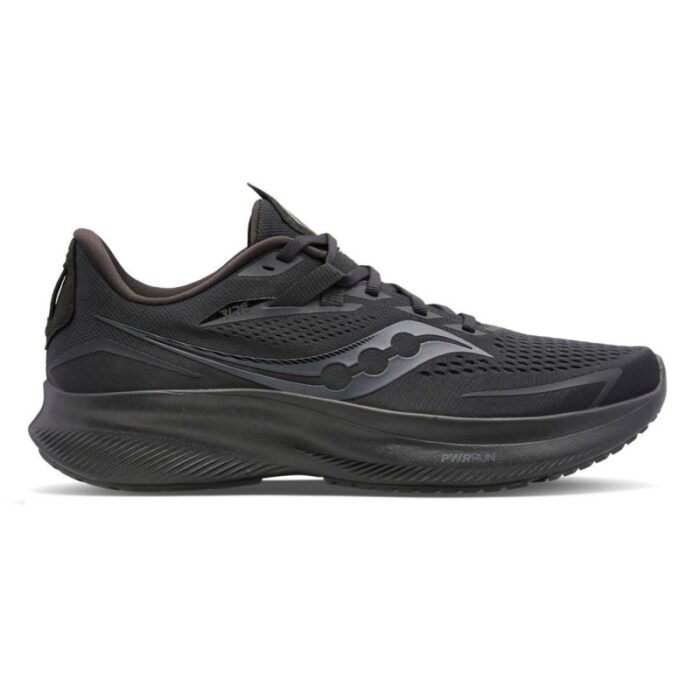 10323819_67db7e2fb0e35 Saucony RIDE 15 TRIPLE حذاء شبابي لون اسود - الصورة 1