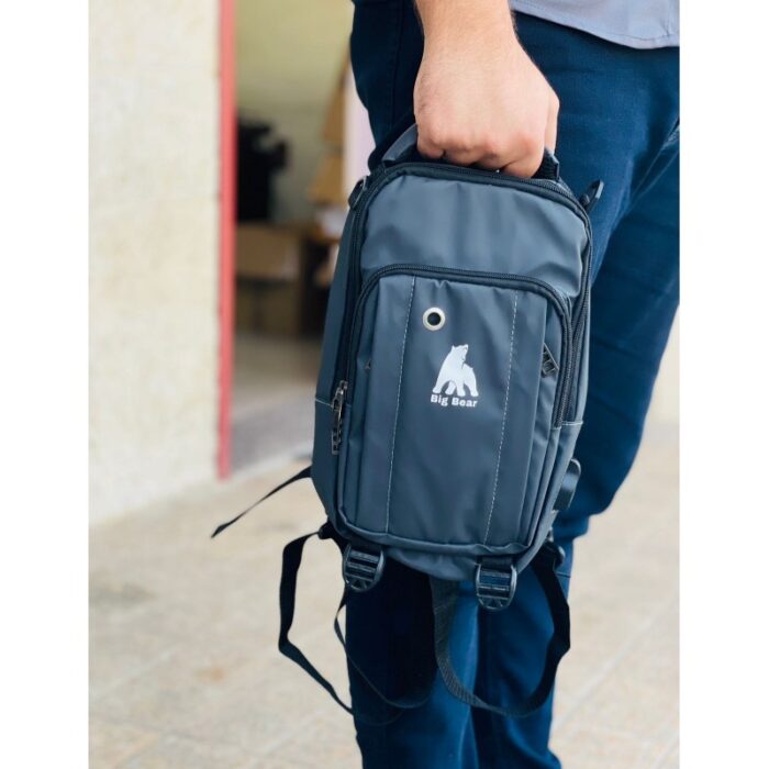 10323843_67db7e3450c00 شنطة شبابية وسط لون سكني - الصورة 1