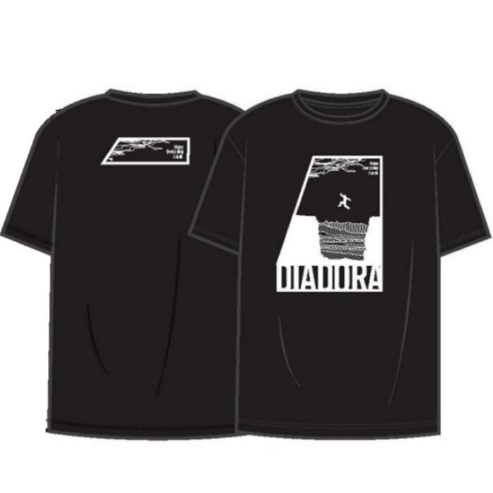 10324035_67db7ee5f40aa تيشيرت ديادورا سي تي آن نص كم للرجال لون أسود - Diadora Men's CTN T-Shirts - الصورة 1