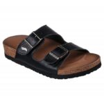 شبشب سكيتشرز ارتش فيت جرانولا - رومانتيك للنساء لون أسود وبني - Skechers Women's Arch Fit Granola - Romantic Sandals