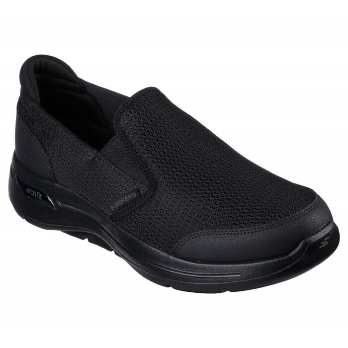 10324101_67db7f1675d39 حذاء سكيتشرز جو ووك ارتش فيت-روبست كمفورت للرجال لون أسود - Skechers Men's GOwalk Arch Fit - Robust Comfort Shoes - الصورة 1
