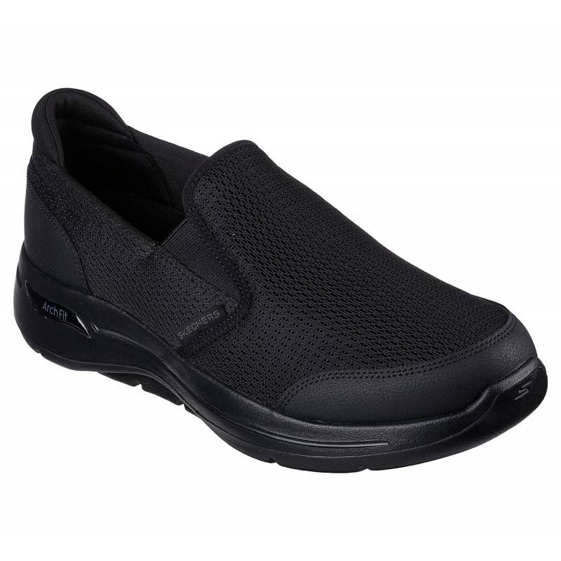 10324101_67db7f1675d39 حذاء سكيتشرز جو ووك ارتش فيت-روبست كمفورت للرجال لون أسود - Skechers Men's GOwalk Arch Fit - Robust Comfort Shoes - الصورة 1