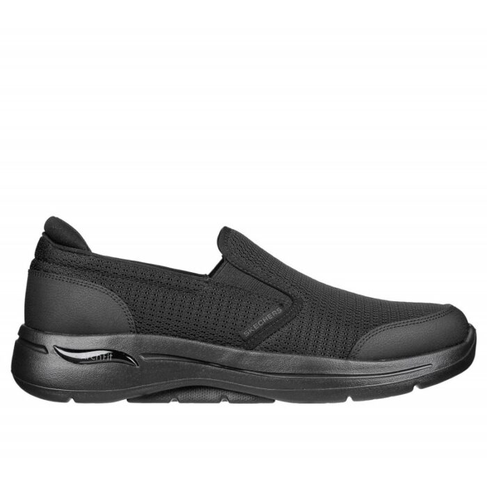 ⁦حذاء سكيتشرز جو ووك ارتش فيت-روبست كمفورت للرجال لون أسود - Skechers Men's GOwalk Arch Fit - Robust Comfort Shoes⁩ - الصورة ⁦2⁩