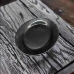 ⁦جاط بورسلان بيضاوي اسود⁩ - الصورة ⁦3⁩