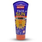 واقي الشمس كريم مبيض بالكولاجين من نايترو كند حجم 170 غم - Face Sun Protection Cream by NITRO