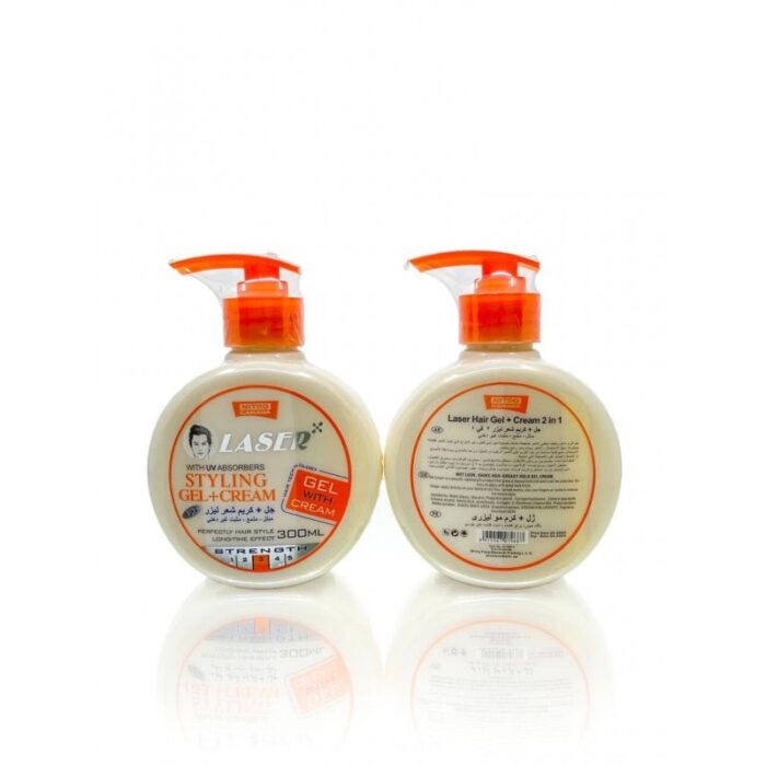 10324272_67db7fcc02e1b جل+كريم شعر ليزر مبلل, ملمع, مثبت غير دهني - Laser Hair Gel+Cream 2 in1 - الصورة 1