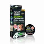 مسحوق الفحم الأسود لتبييض الاسنان حجم 20 غم - Bamboo Charcoal Toothpaste Powder by Laser White