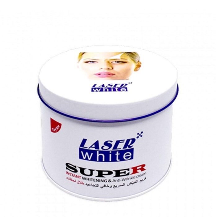 ⁦كريم التبيض السريع وخافي التجاعيد خلال لحظات (معدني) حجم 50 غم - Super Instant Whitening by Laser White⁩ - الصورة ⁦2⁩