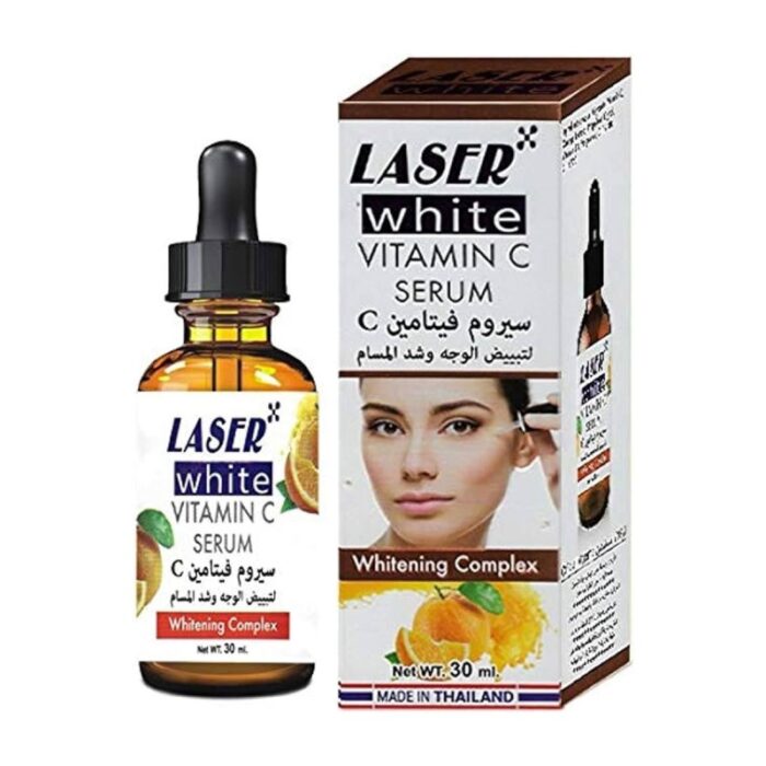 10324315_67db7fe68a089 سيروم فيتامين سي لتبييض الوجه وشد المسام حجم 30 مل - Vitamin C Serum by Laser White - الصورة 1
