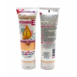غسول الوجه بالكولاجين وفيتامين e لتبييض وازالة تجاعيد البشره بحجم 100 مل - collagen vitamin e face wash