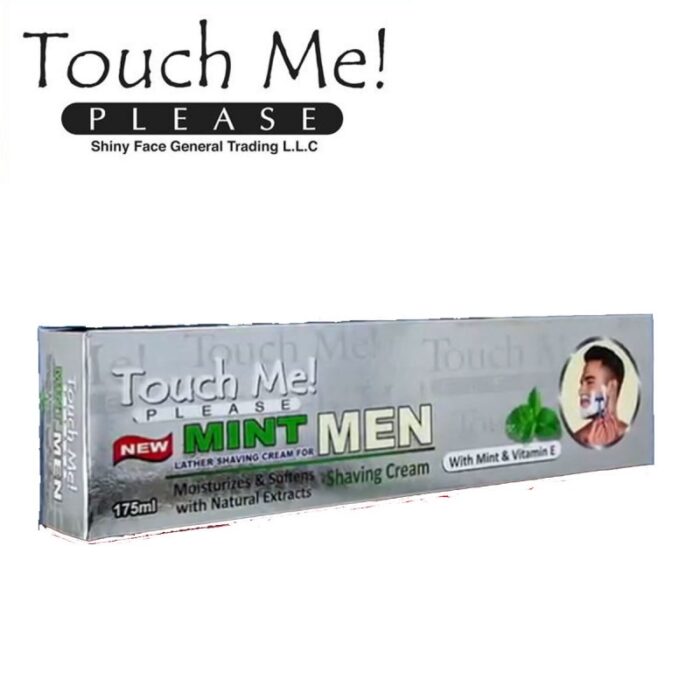 10324365_67db803b66153 معجون حلاقة مع النعناع وفيتامين هـ من تاتش مي حجم 175 مل - Mint Shaving Cream by Touch Me - الصورة 1