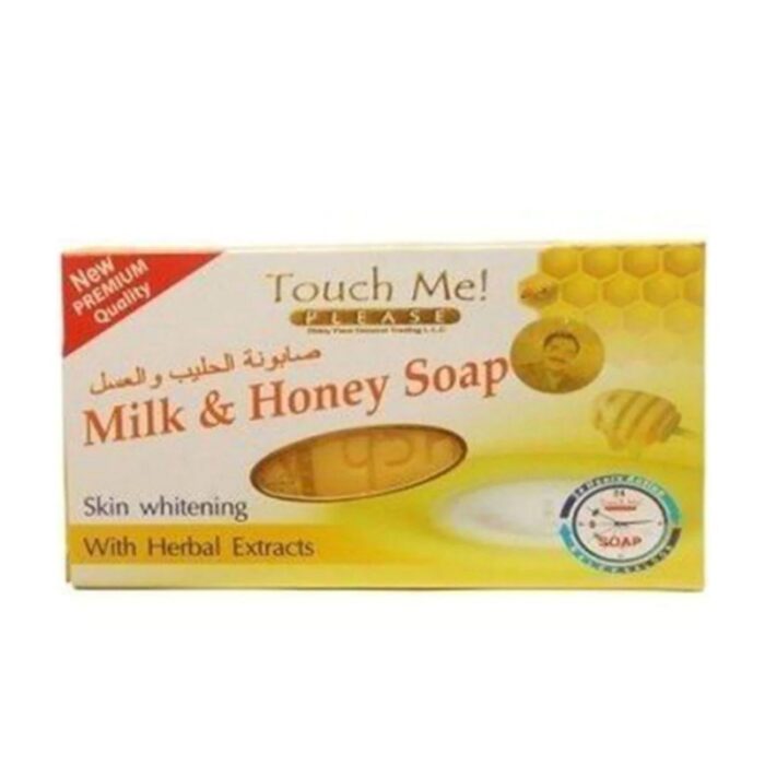 10324388_67db804ee59df صابون الحليب والعسل لتبييض البشرة من تاتش مي حجم 135 غرام - MILK & HONEY SOAP by Touch Me - الصورة 1