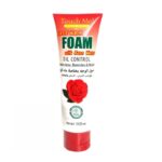 غسول البشرة بخلاصة ماء الورد من تاتش مي حجم 100 مل - Face Wash Foam with Rose Water by Touch Me