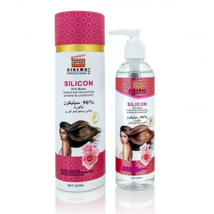 10324400_67db80552d616 سيلكون بالورد مغذي ومنعم شعر فوري حجم 300 مل - SILCON with Rose - الصورة 1