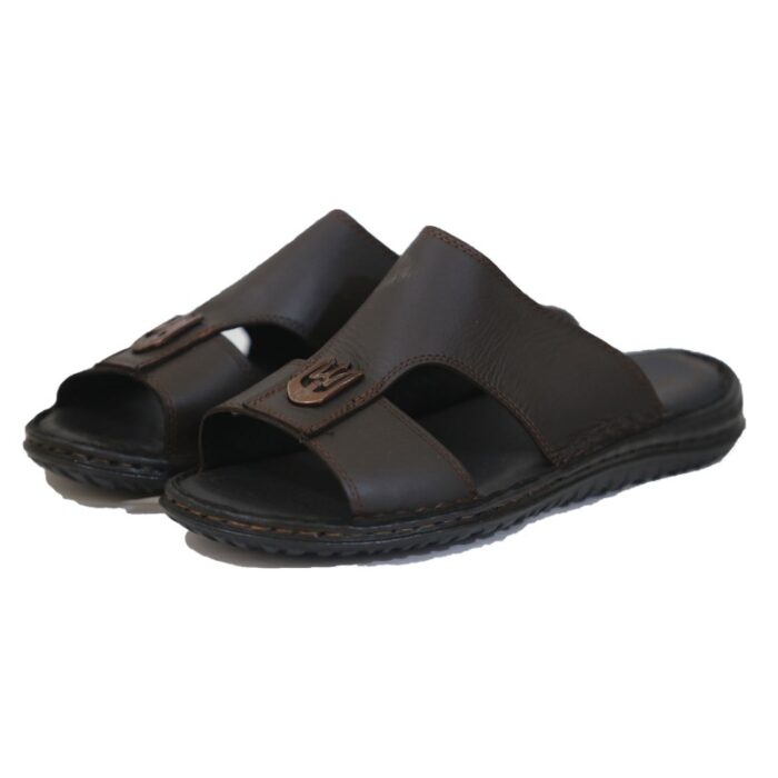 10324760_67db813e950fe بابوج طبي جلد طبيعي تركي لون بني - الصورة 1