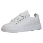 ⁦بوت شبابي تركي دعسة طبية لون ابيض⁩ - الصورة ⁦3⁩