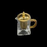 ابريق بايركس حراري مع مصفاة ذهبي سعة 550مل