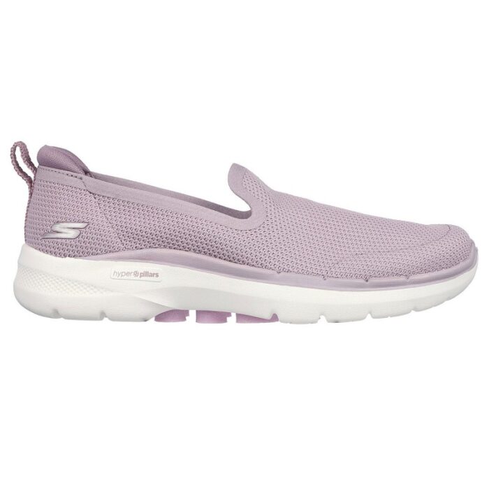 ⁦حذاء سكيتشرز جو ووك 6- كلير فيرتشر للنساء لون زهري - Skechers Women's GOwalk 6 - Clear Virtue Shoes⁩ - الصورة ⁦2⁩