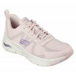 ⁦حذاء سكيتشرز سبورت ارتش فيت للنساء لون زهري - Skechers Women's Sport Arch Fit Shoes⁩ - الصورة ⁦2⁩